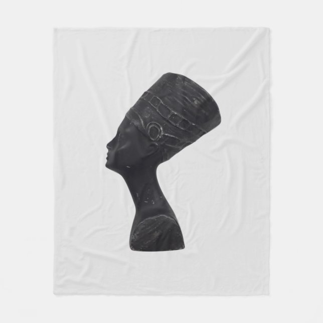 Cobertor De Velo Rainha egípcia Nefertiti (Frente)