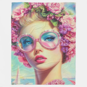 Cobertor De Velo Rainha Tropical Glamor