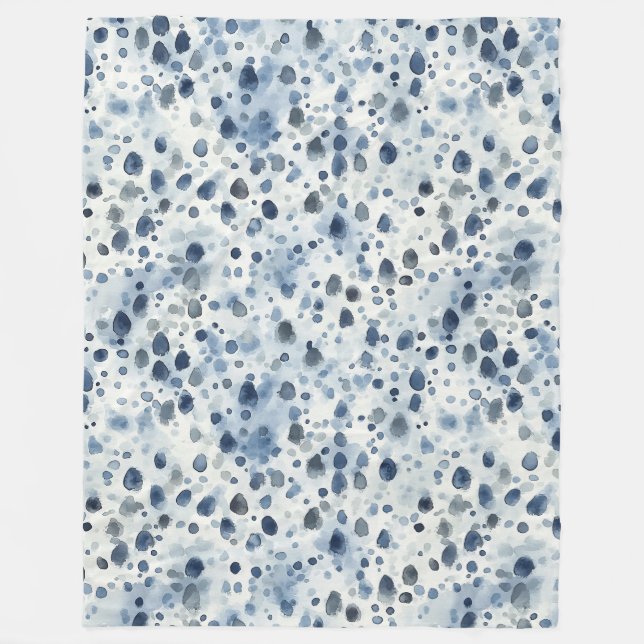 Cobertor De Velo Rainy Day Blue (Frente)