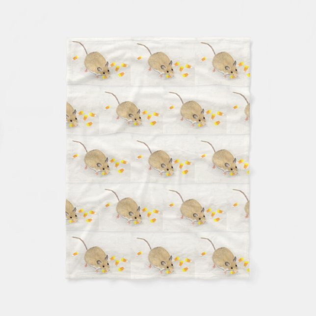 Cobertor De Velo Rato com Milhos de Açúcar (Frente)