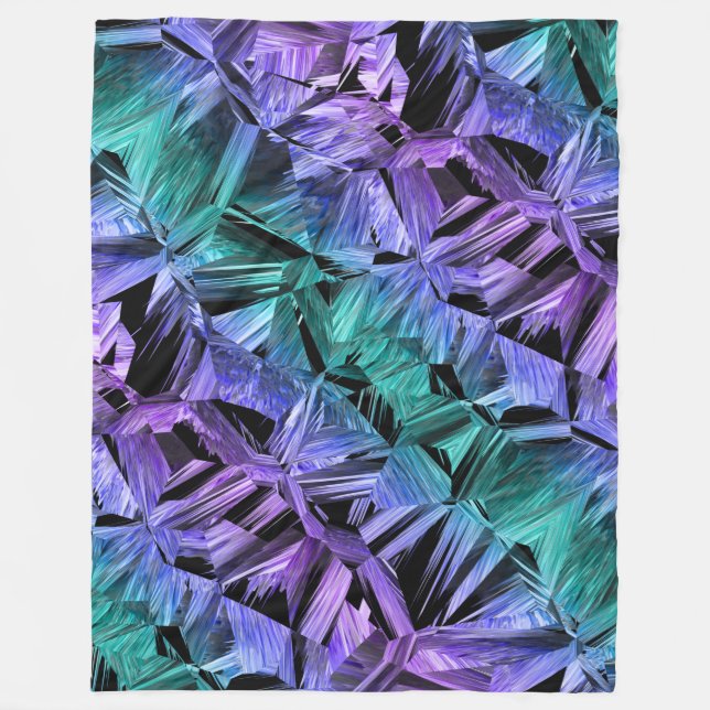 Cobertor De Velo realidade virtual, gradiente de cristal escuro: (Frente)