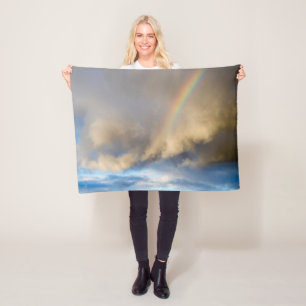 Cobertor De Velo rebelião arco-íris