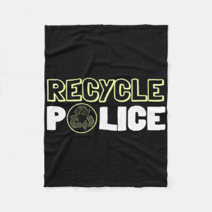 Cobertor De Velo Reciclagem Ambiental Polícia Reciclar Terra Da