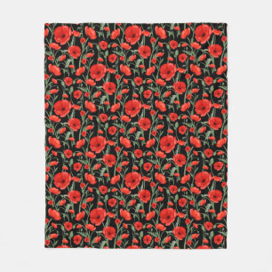 Cobertor De Velo Red Poppy