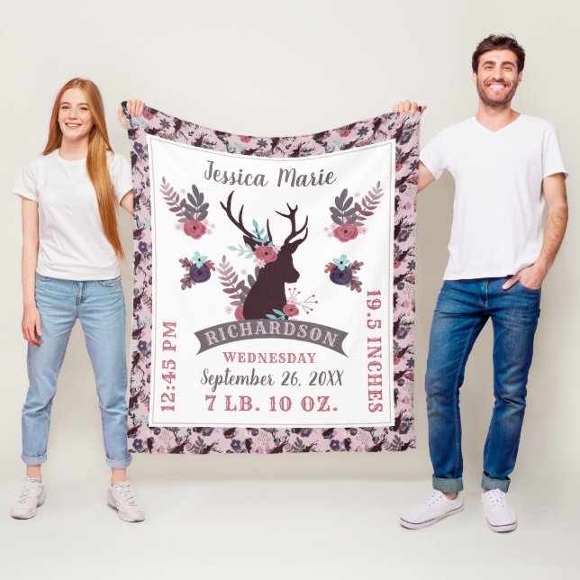 Cobertor De Velo Registro de Nascimento de Menina com Cabeça de Vea (In Situ)