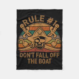 Cobertor De Velo Regra nº 1 Não caia do Pai Ha do Presente Pirata