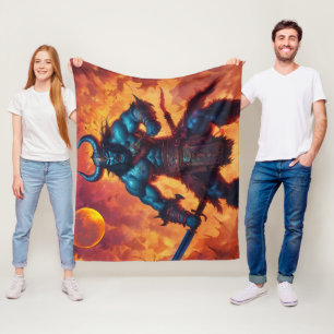 Cobertor De Velo Rei Barbário