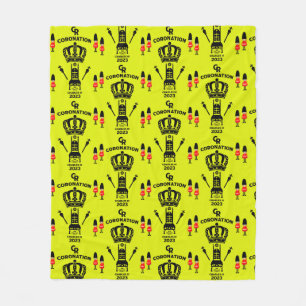 Cobertor De Velo Rei Charles III Coronação Comemorativa Souvenir