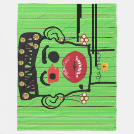 Cobertor De Velo Rei da Nigéria, FLEECE BLANKET!