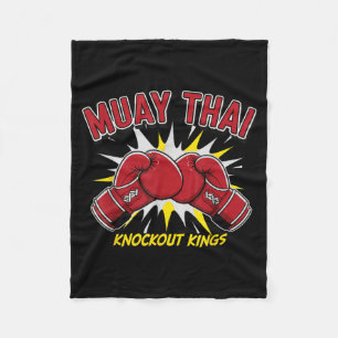 Cobertor De Velo Rei dos Nocaute do Muay Thai Luta Boxeador Luvas V
