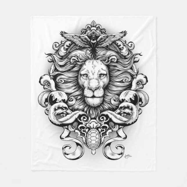 Cobertor De Velo Reino da Natureza (Frente)