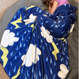 Cobertor De Velo Relâmpago provoca tempestade