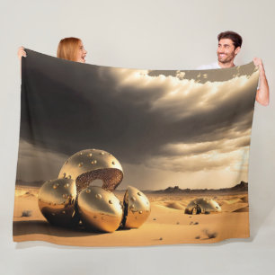 Cobertor De Velo Relíquias Alienígenas no Deserto