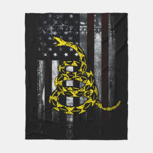Cobertor De Velo Relógio de Cobra e Bandeira Americana Industrial