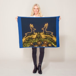 Cobertor De Velo rena de Natal