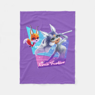 Cobertor De Velo Rena Furtive Graphic