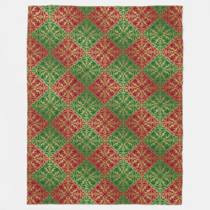 Cobertor De Velo Renascença Medieval Arauto Leão Leopardo Metálico 