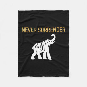Cobertor De Velo Renderizar Elefante Trump