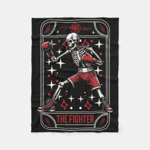 Cobertor De Velo Reposição de Boxing - Luvas Fighter Boxer Skeleton