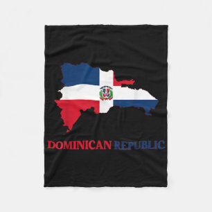 Cobertor De Velo República Dominicana Bandeira Viagem Souvenir Domi