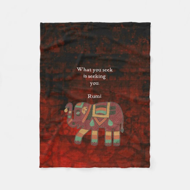 Cobertor De Velo Retorno Inspiracional - O que você procura por cit (Frente)