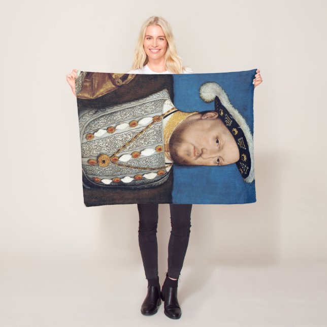 Cobertor De Velo Retrato de Henrique VIII de Inglaterra, Holbein (In Situ)