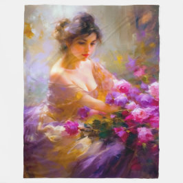 Cobertor De Velo Retrato Sensual