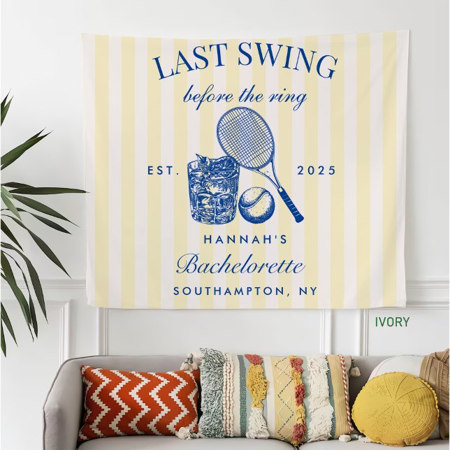 Cobertor De Velo Retro Amarelo Último Balanço Antes do Tênis do Bac (Criador carregado)