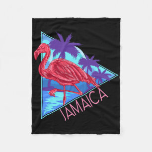 Cobertor De Velo Retro anos 80 Praia Férias Vintage Jamaica Para Ho