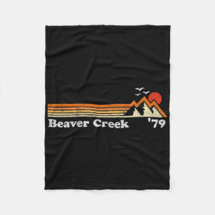 Cobertor De Velo Retro Beaver Creek Ski Resort Colorado Snowboard S