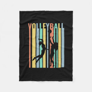 Cobertor De Velo Retro de Voleibol de Beachvoleibol