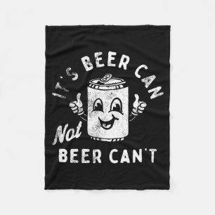 Cobertor De Velo Retro É Lata de Cerveja Não Cerveja Não É Engraçad