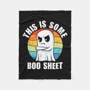 Cobertor De Velo Retro, Este É Um Pouco De Ghost Ghost Halloween De