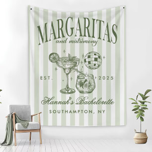 Cobertor De Velo Retro Modern Margaritas e Matrimônio Listrado Bach