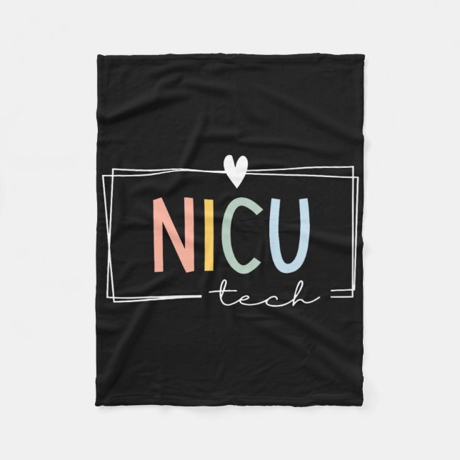 Cobertor De Velo Retro Nicu Tech Neonatal Intensification Unit Icu  (Frente)