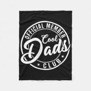 Cobertor De Velo Retro Papa Dia de os pais Mens Oficiais Legal D