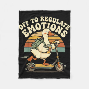 Cobertor De Velo Retro para regular emoções ganso saúde mental