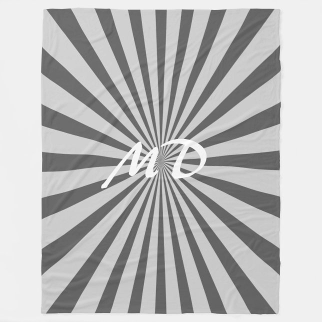 Cobertor De Velo Retro Rays preto transparente + sua ideia (Frente)