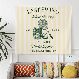 Cobertor De Velo Retro Verde Último Balanço Antes do Ténis Bach