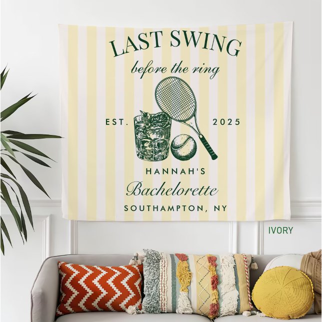 Cobertor De Velo Retro Verde Último Balanço Antes do Ténis Bach (Criador carregado)