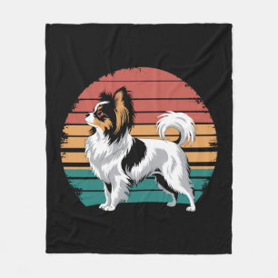 Cobertor De Velo Retro Vintage Papillon Cânhamo Pó Animal