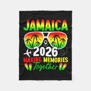 Cobertor De Velo Reunião de Família Jamaica 2026 Criando Memórias F