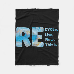 Cobertor De Velo Reutilização de reciclares Renovar Repensar Crise