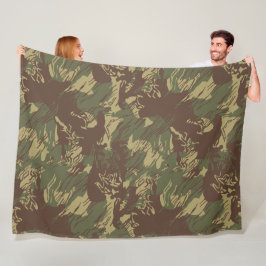 Cobertor De Velo Rhodesian CAMO Fleece Blanket