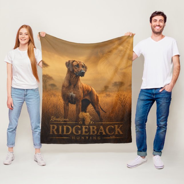 Cobertor De Velo Rhodesian Ridgeback (In Situ)