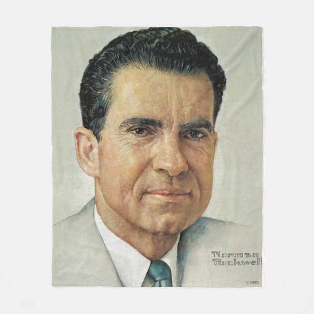 Cobertor De Velo Richard Milhouse Nixon (Frente)