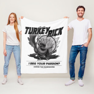 Cobertor De Velo Rick Turco "Eu Peço Seu Perdão"?