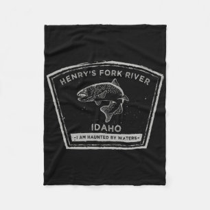 Cobertor De Velo Rio Henry's Fork Idaho Pesca com Mosca 
