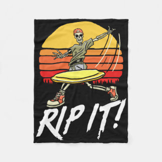 Cobertor De Velo Rip It! Disc Golf Dead Driver Skeleton Vintage Sku