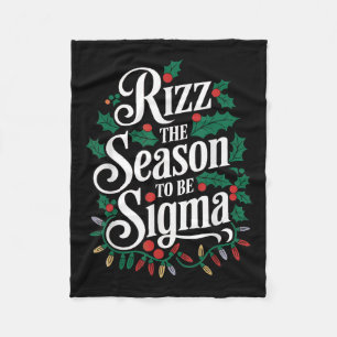 Cobertor De Velo Rizz A Época De Sigma Engraçado Memória Natal H